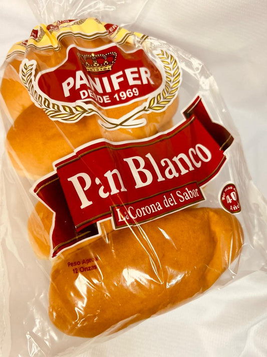 Pan blanco liso